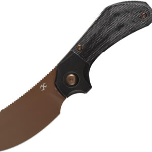 Navaja Kansept Knives Pluto Bolster Lock Blk Mic K3129A4