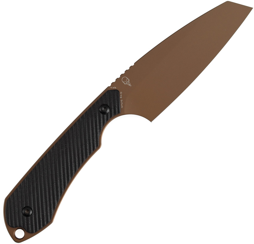 Navaja Kansept Knives Valk Fixed Blade Blk G019A1 - Image 3