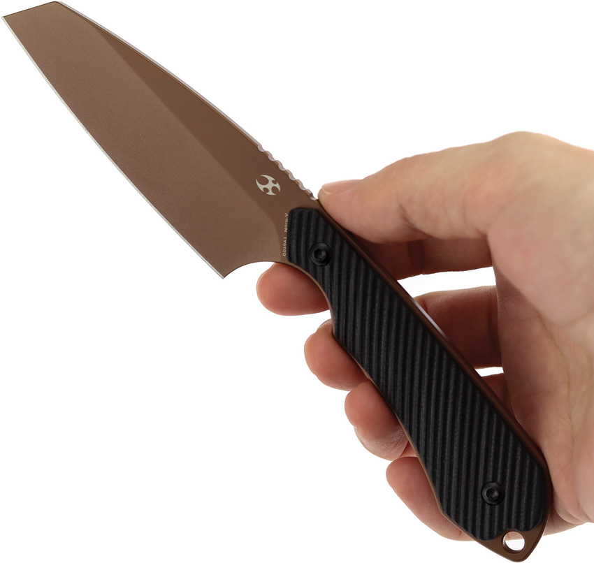 Navaja Kansept Knives Valk Fixed Blade Blk G019A1 - Image 4
