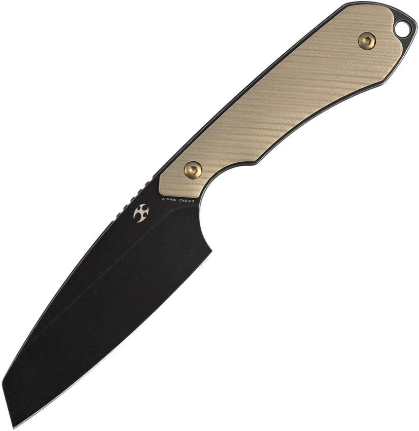 Navaja Kansept Knives Valk Fixed Blade Sand G019A2
