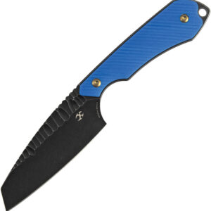Navaja Kansept Knives Valk Fixed Blade Blue G10 G019A4