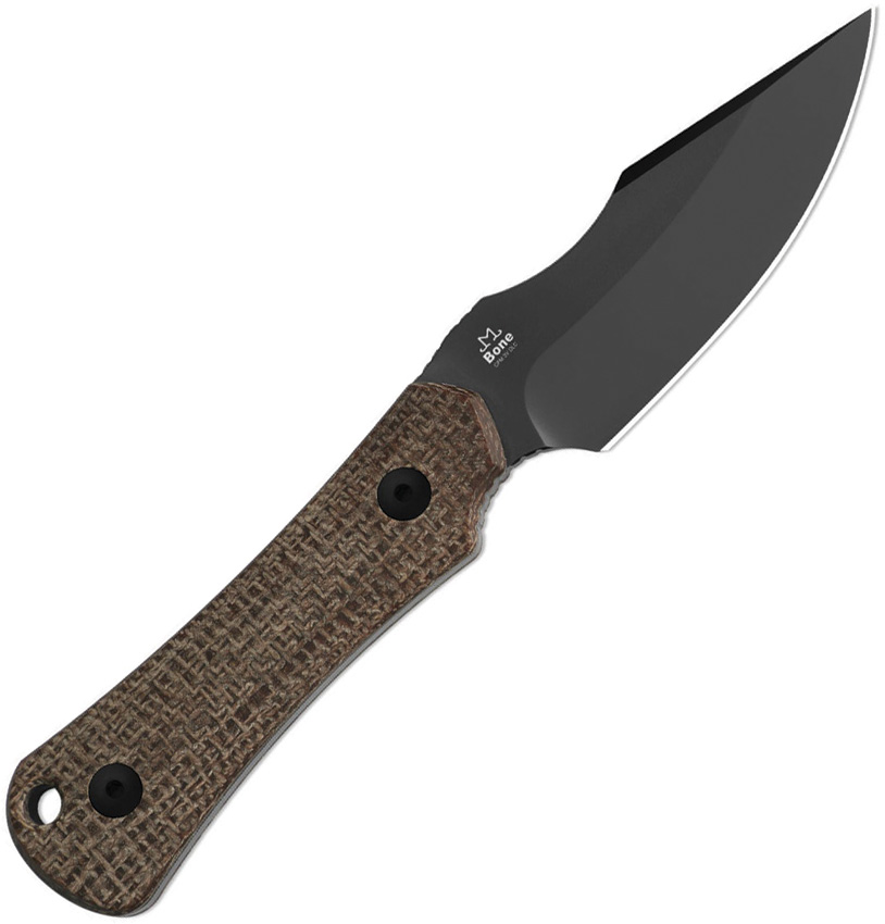 Navaja Kizer Cutlery Bone Fixed Blade Brn Mic 1122A1 - Image 3