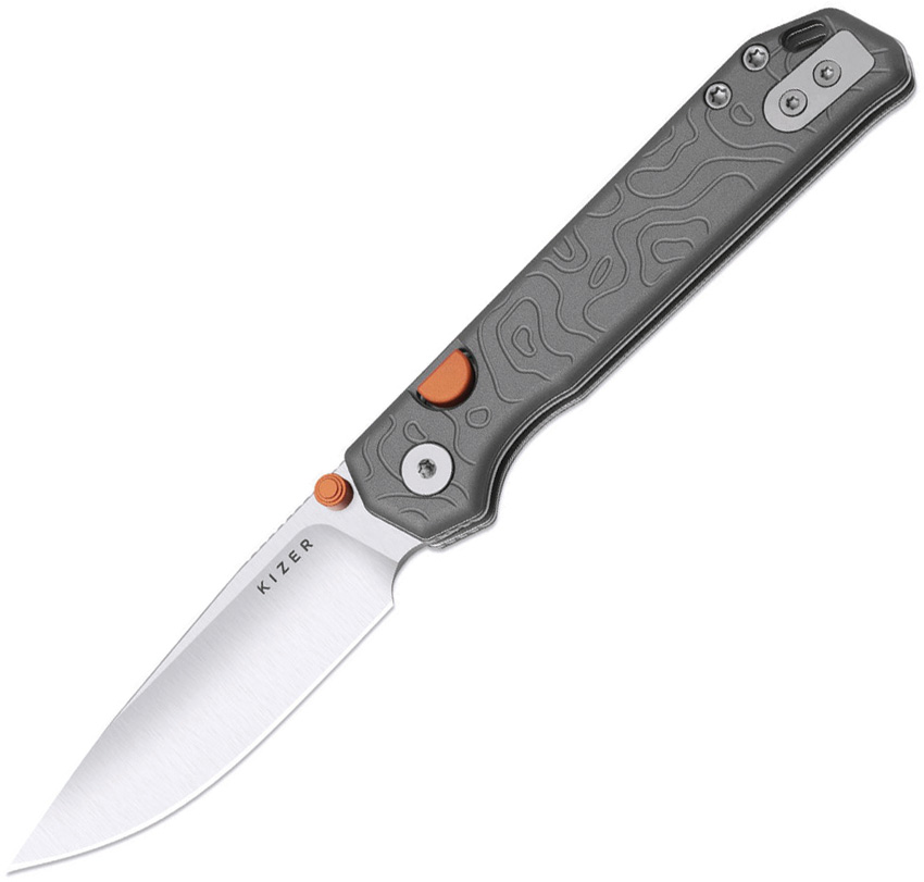 Navaja Kizer Cutlery Begleiter 2.9 Button Linerlock Ki3458.2Bda1