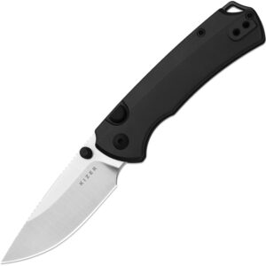 Navaja Kizer Cutlery T1 Button Linerlock Black Ki3490.2Bda1