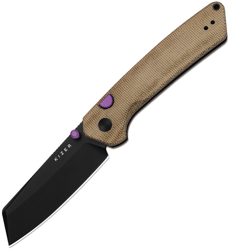 Navaja Kizer Cutlery Madrac Button Linerlock Norpl V3693Bsa1