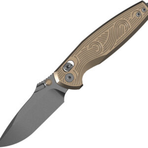 Navaja Kizer Cutlery Khamsin Clutch Lock Bronze V3791A1