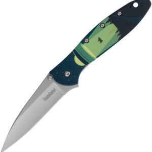 Navaja Kershaw Leek Linerlock A/O UFO Abducti 1660ABD