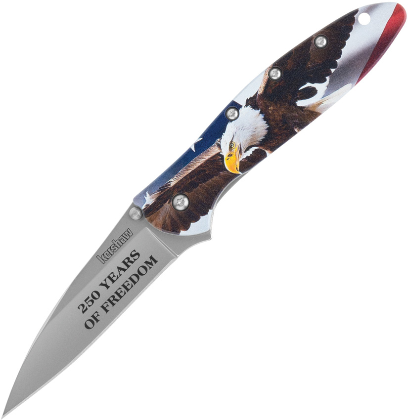 Navaja Kershaw Leek Linerlock A/O Eagle 1660Usaegl