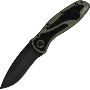 Navaja Kershaw Blur Linerlock A/O Grn Second 1670Olblkb