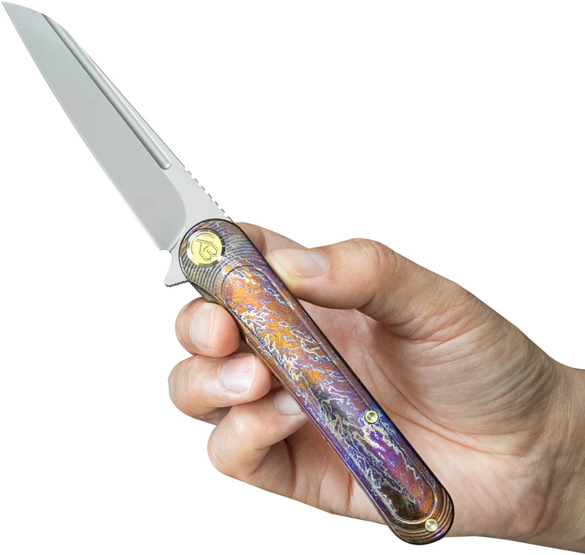 Navaja KB Knives Dandy Framelock Flame Kb247H - Image 4