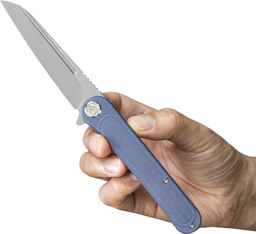 Navaja KB Knives Dandy Framelock Blue Kb247K - Image 4