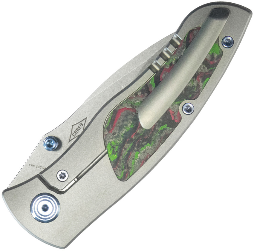 Navaja KB Knives Vertigo Framelock Camocarbon Kb258B - Image 2