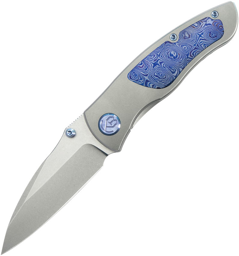 Navaja KB Knives Vertigo Framelock Timascus Kb258D