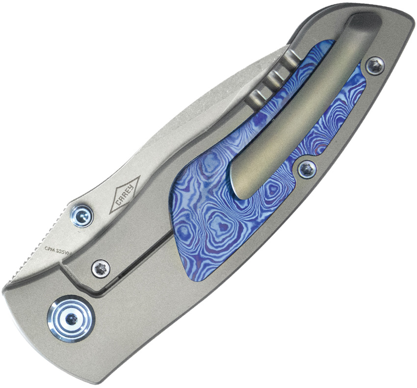 Navaja KB Knives Vertigo Framelock Timascus Kb258D - Image 2