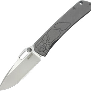 Navaja KB Knives Blackout Framelock Ti Gray Kb259B