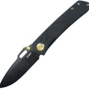 Navaja KB Knives Blackout Framelock Ti Black Kb259C