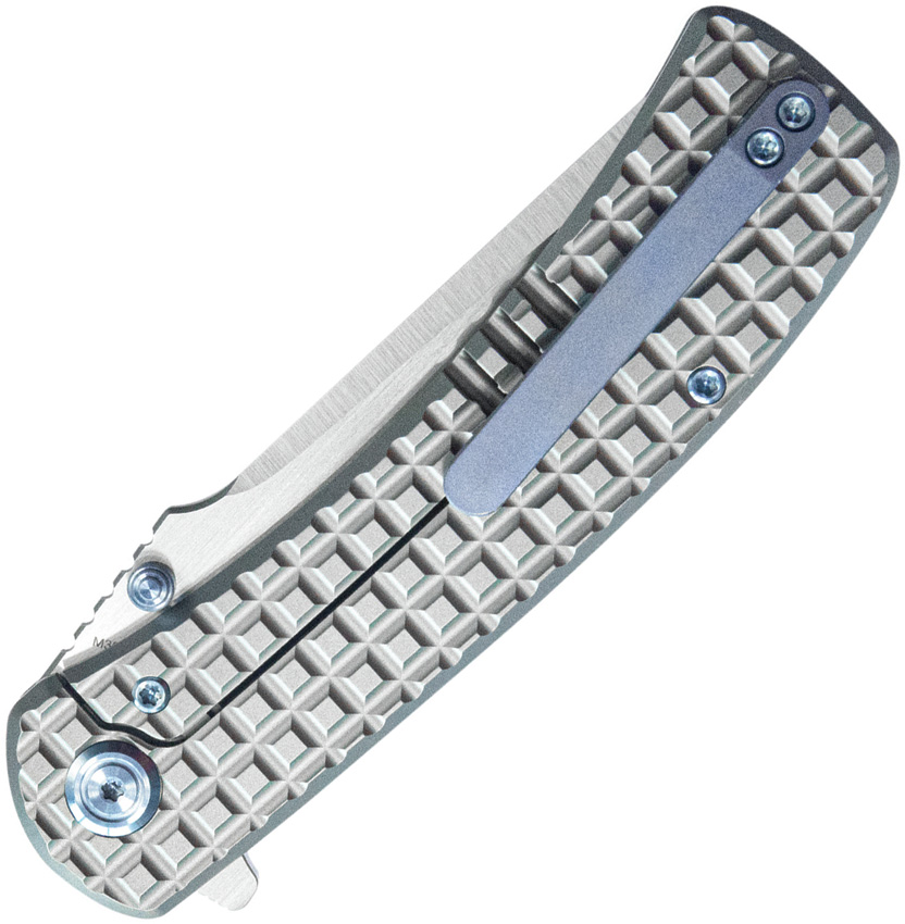 Navaja KB Knives Interflow Framelock Ti Gray Kb294A - Image 2
