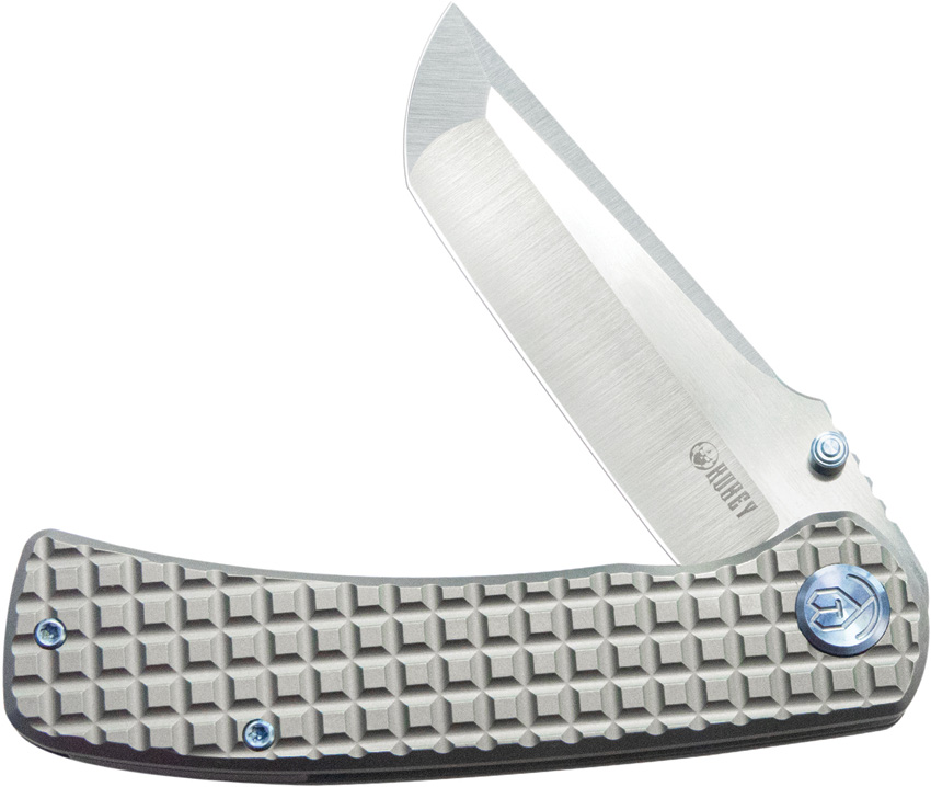 Navaja KB Knives Interflow Framelock Ti Gray Kb294A - Image 4