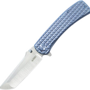 Navaja KB Knives Interflow Framelock Ti Blue Kb294B