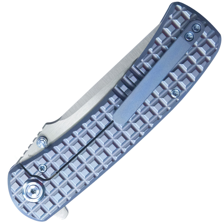 Navaja KB Knives Interflow Framelock Ti Blue Kb294B - Image 2