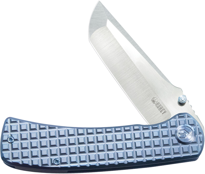 Navaja KB Knives Interflow Framelock Ti Blue Kb294B - Image 4