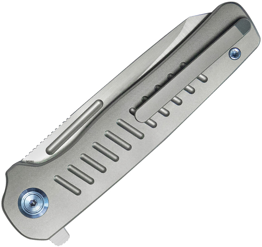 Navaja KB Knives Steelhead Linerlock Gray Ti Kb315A - Image 2