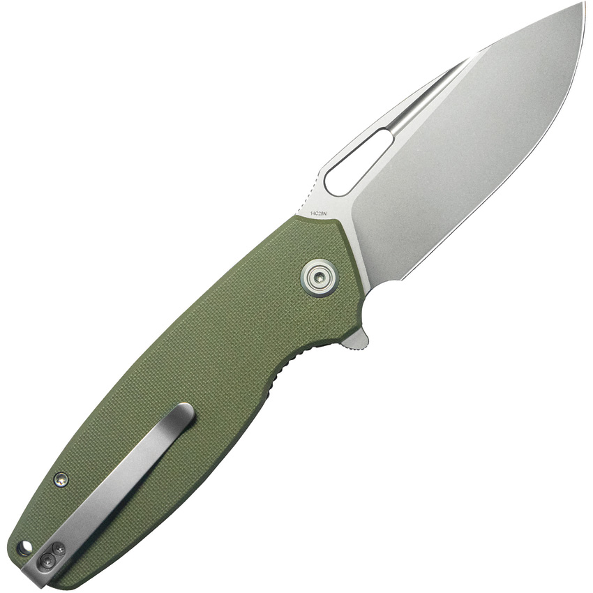 Navaja KB Knives Tityus Linerlock Green Kub322P - Image 3