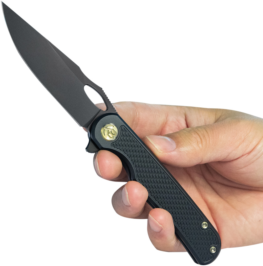 Navaja KB Knives Hydro Framelock Black Kb323B - Image 4