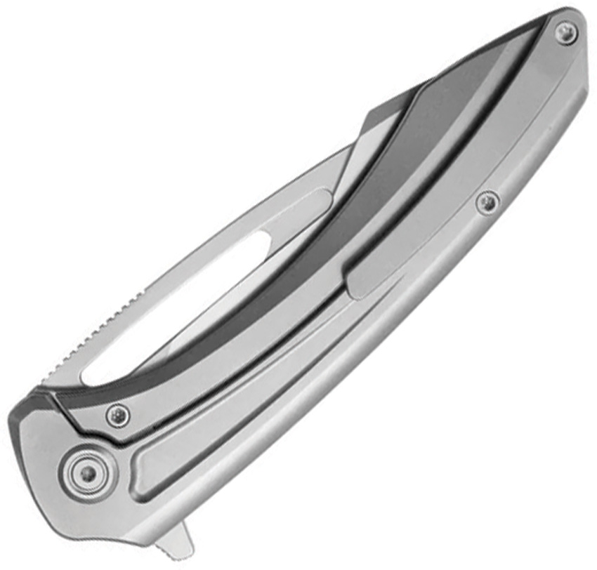 Navaja KB Knives Merced Framelock Gray Kb352A - Image 2