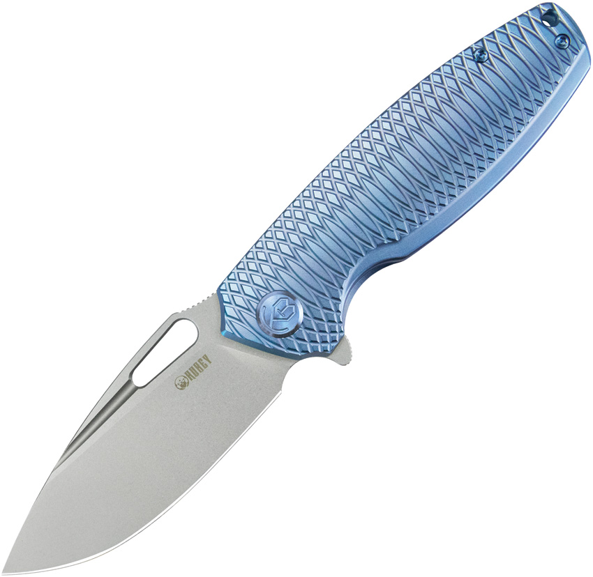 Navaja KB Knives Tityus Framelock Blue Ti Kb360F