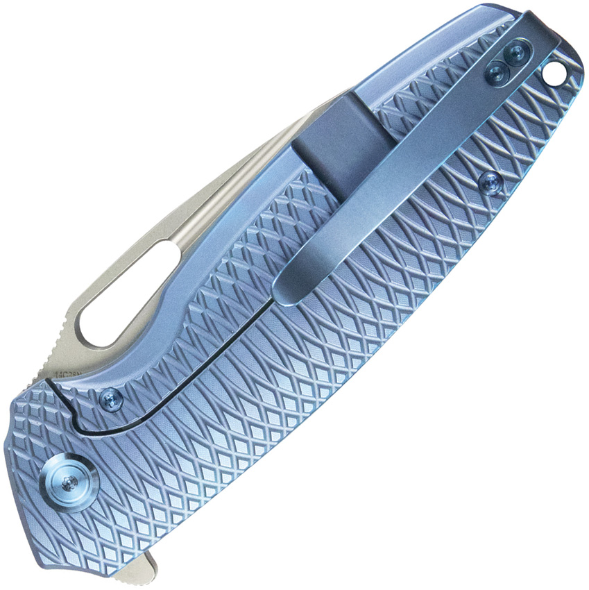 Navaja KB Knives Tityus Framelock Blue Ti Kb360F - Image 2