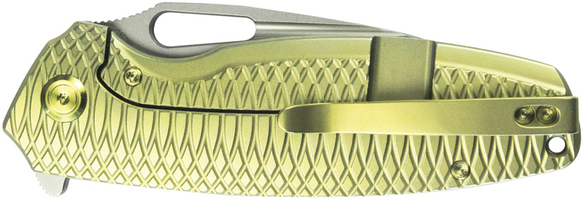 Navaja KB Knives Tityus Framelock Gold Kb360G - Image 2