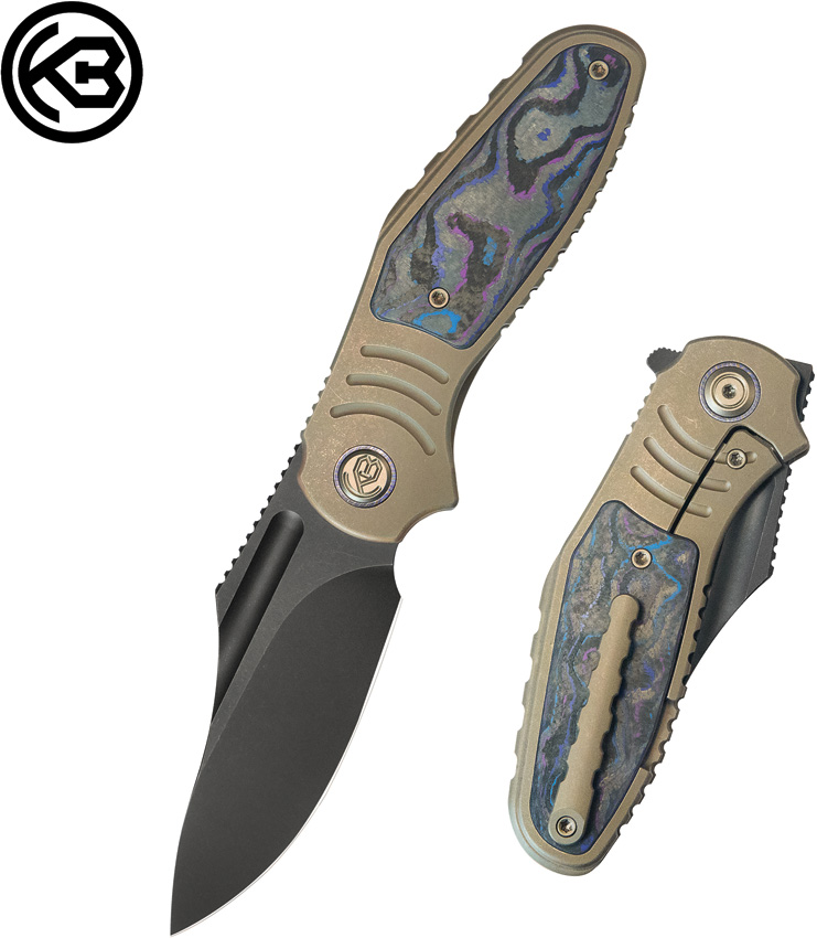 Navaja KB Knives Stroller Framelock Bronze Kb384C - Image 8
