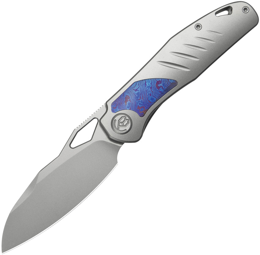 Navaja KB Knives Sudden Framelock Timascus Kb385A