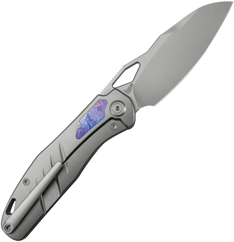 Navaja KB Knives Sudden Framelock Timascus Kb385A - Image 3