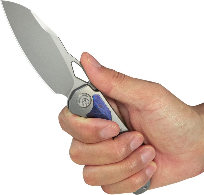 Navaja KB Knives Sudden Framelock Timascus Kb385A - Image 5