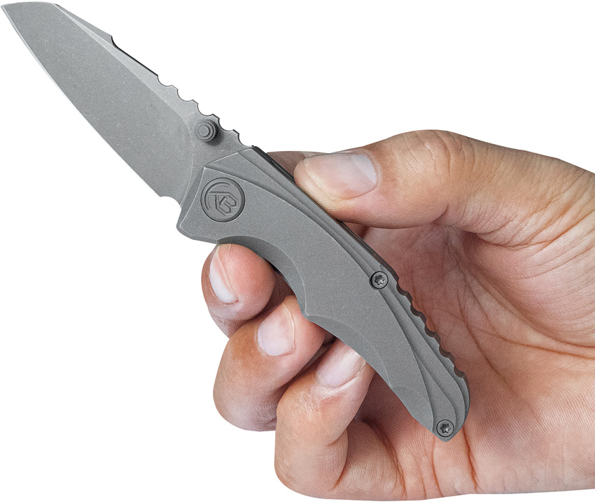 Navaja KB Knives Steeltle Framelock Dsw Ti Kb390B - Image 4