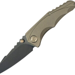Navaja KB Knives Steeltle Framelock Bronze Ti Kb390D