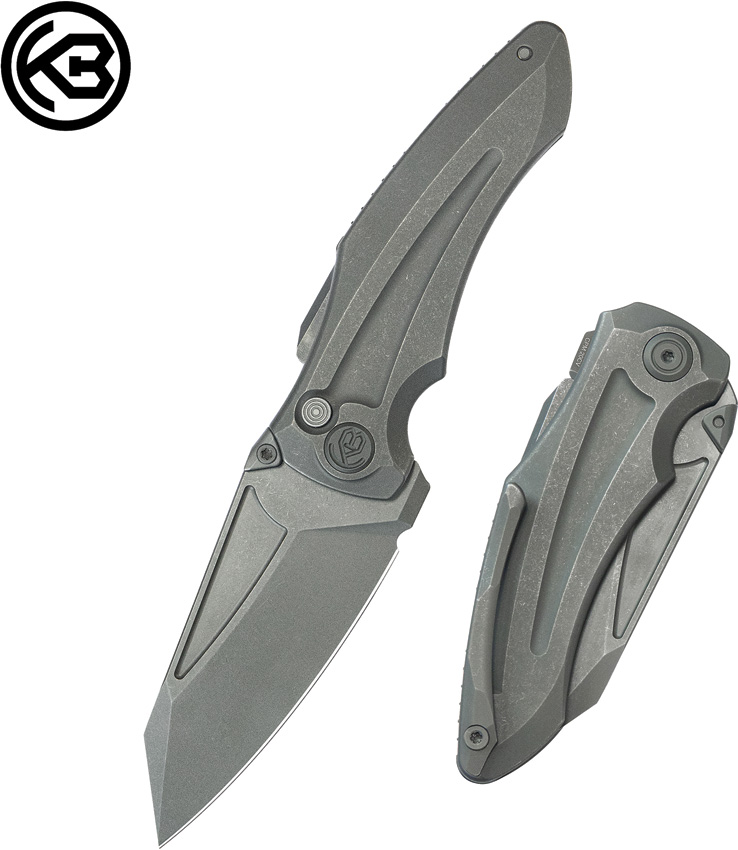 Navaja KB Knives Sumo Button Lock Bsw Ti Kb400B - Image 8