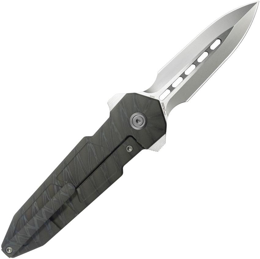 Navaja KB Knives Urban Dagger Framelock Flame Kb416B - Image 3