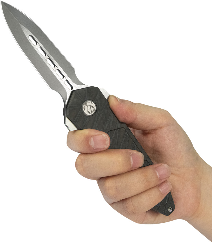 Navaja KB Knives Urban Dagger Framelock Flame Kb416B - Image 4