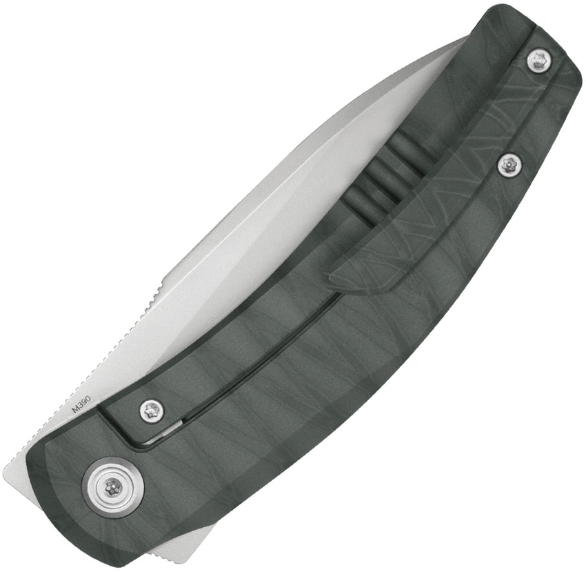 Navaja KB Knives Tarus Framelock Flame Kb418B - Image 2