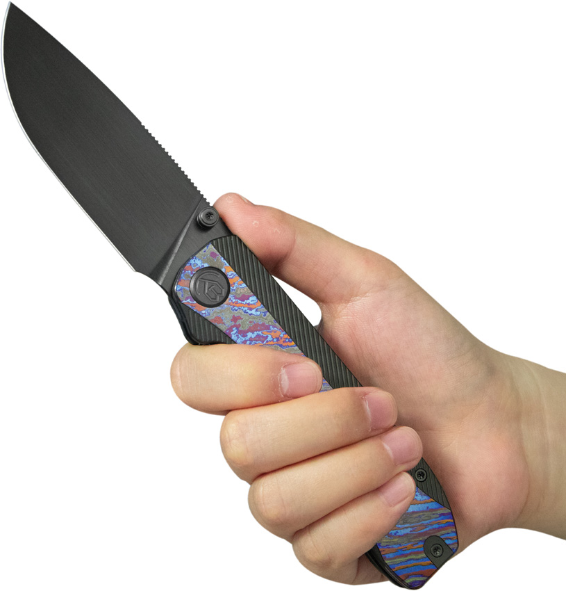 Navaja KB Knives Zephyr Linerlock Flame Zirc Kb431C - Image 4