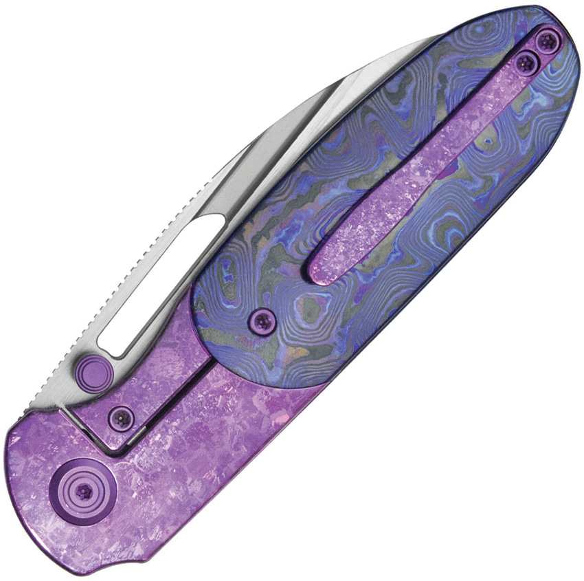 Navaja KB Knives Icicle Framelock Zircuti Purpl Kb432D - Image 2