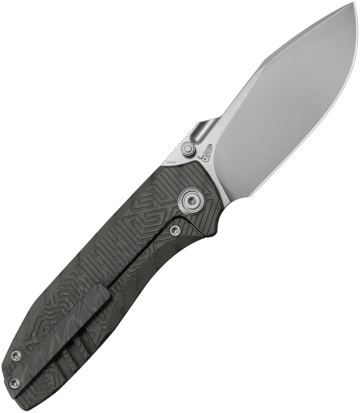 Navaja KB Knives Agera Framelock Flame Maze Kb437B - Image 3