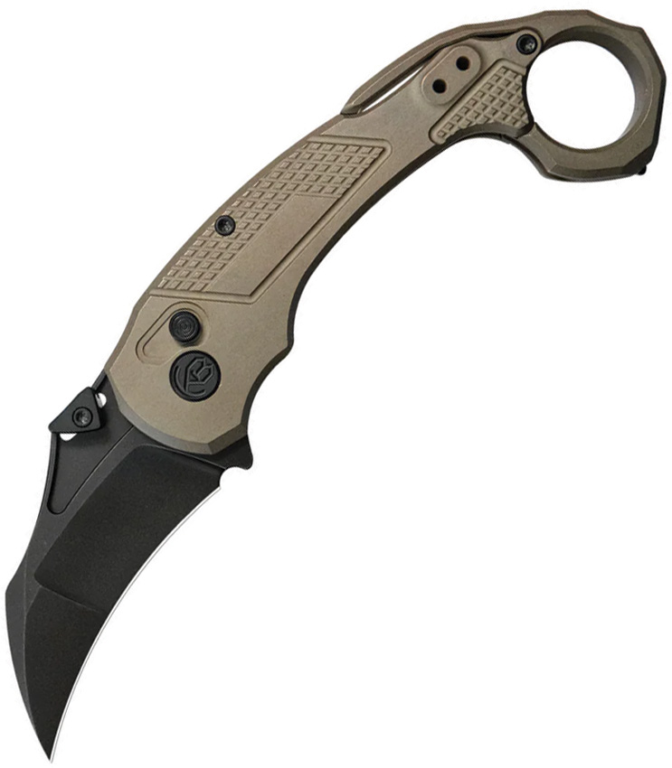 Navaja KB Knives Toucan Button Lock Bronze Kb463C