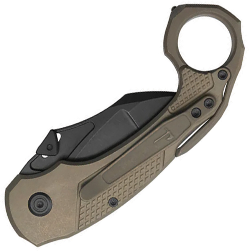 Navaja KB Knives Toucan Button Lock Bronze Kb463C - Image 2
