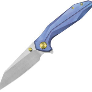 Navaja KB Knives Nova Framelock Ti Blue Kb495C