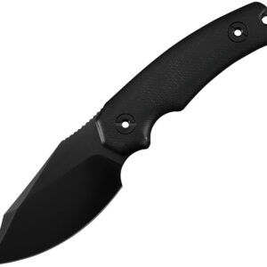 Navaja Kunwu Knives Stiffy D Fixed Blade Black F706Bk-3