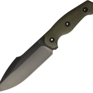 Cuchillo Kunwu Knives Stiffy G Fixed Blade Grn DLC F712GN4
